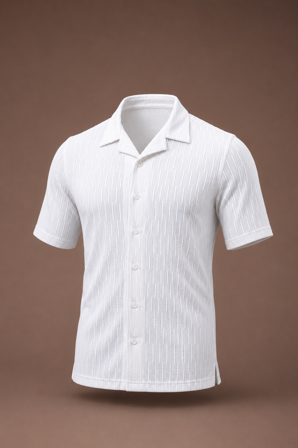 Relaxed Knit Cuban Shirt-zoom-4