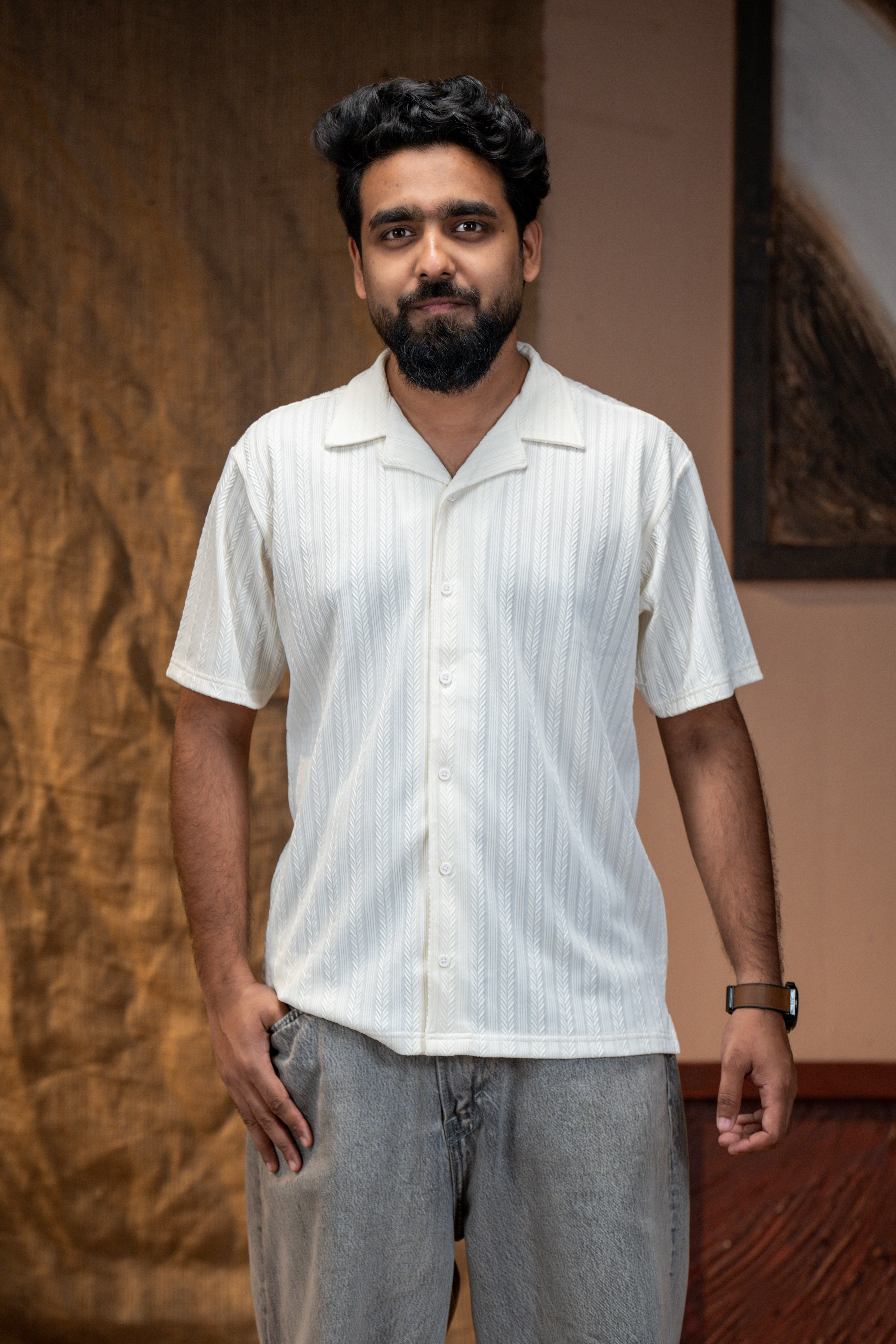 Premium Men's Cuban Shirt-zoom-5