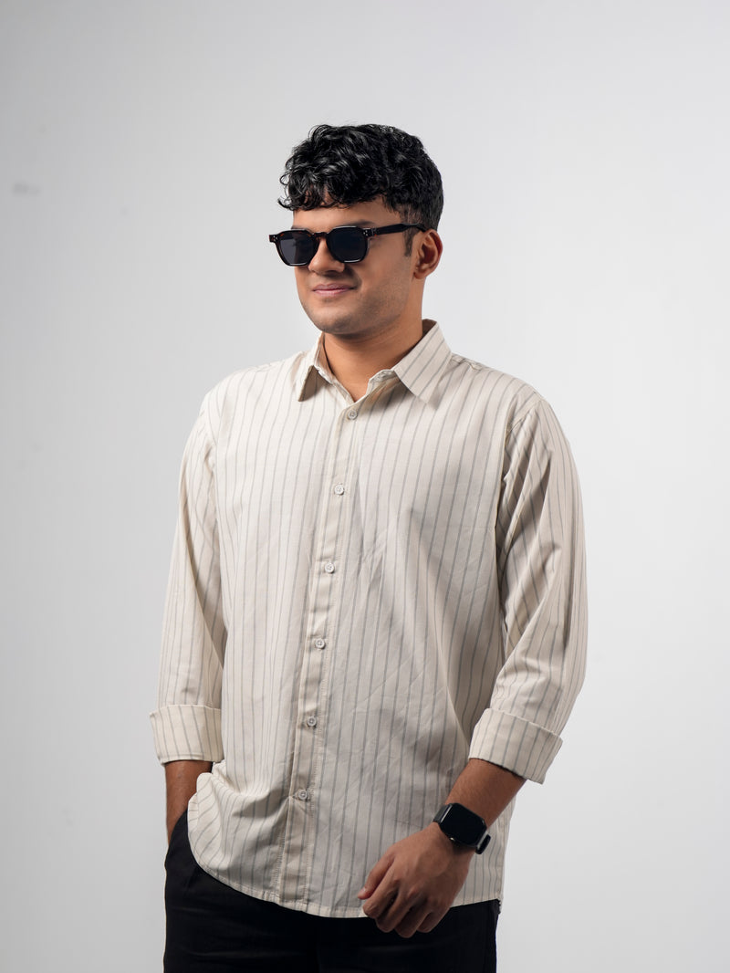 Men's Stripe Shirt-zoom-