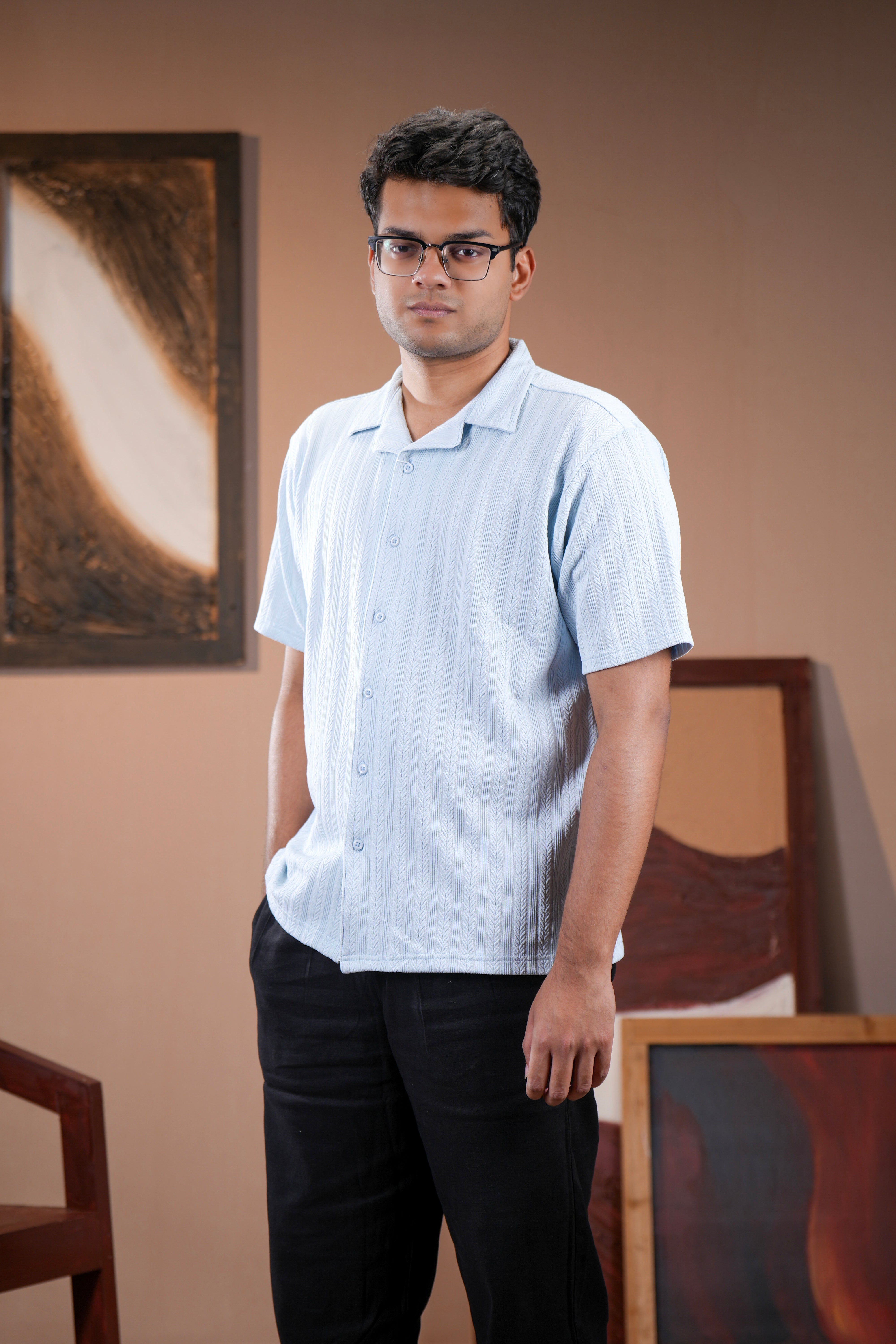 Premium Men's Cuban Shirt-zoom-3