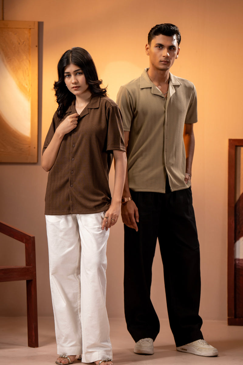 Classic Knit Cuban Shirt-zoom-