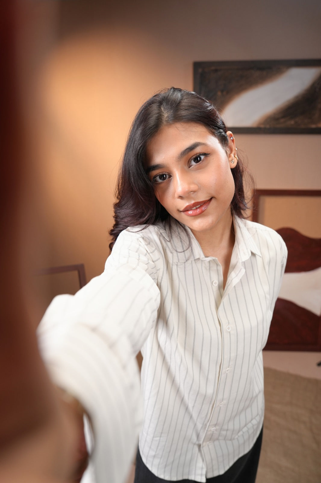 Women's Stripe Shirt-zoom-4