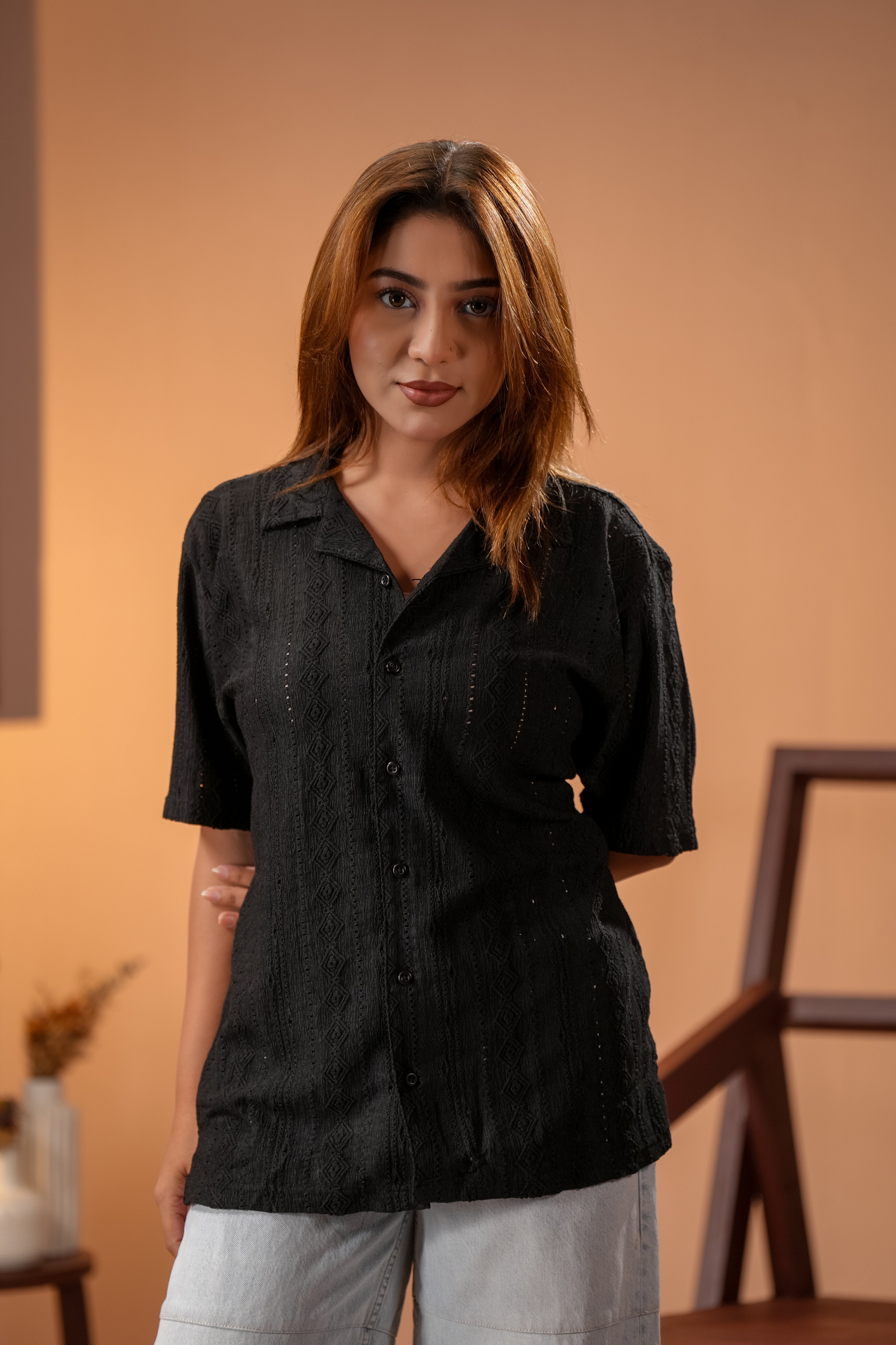 Essential Women's Cuban Shirt-zoom-1